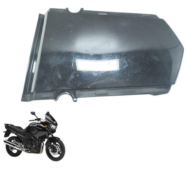 Carenagem Rabeta Central Yamaha Tdm Twin 900 02-08 Original Preto