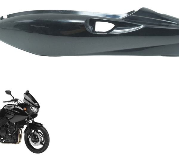 Carenagem Rabeta Esquerda C/det Yamaha Tdm Twin 900 02-08 Preto