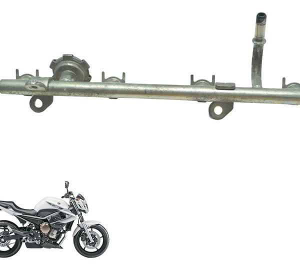 Flauta Injeção Yamaha Xj6 N 10-12 Original Preto