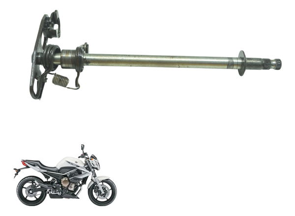 Eixo Seletor Marcha Yamaha Xj6 N 10-12 Original