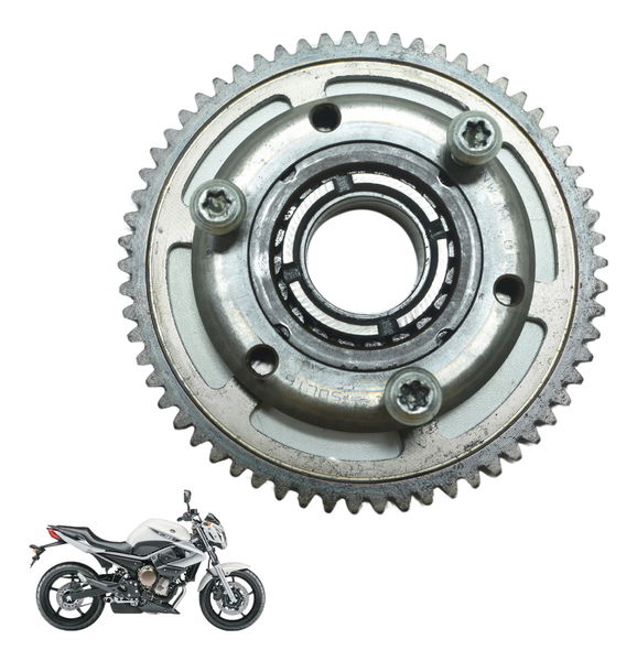 Placa Partida Yamaha Xj6 N 10-12 Original