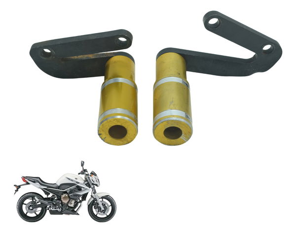 Par Slider C/ Detalhes Yamaha Xj6 N 10-12 Original