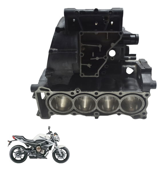 Bloco Carcaça Motor Sup C/ Avaria Yamaha Xj6 N 10-12 Orig