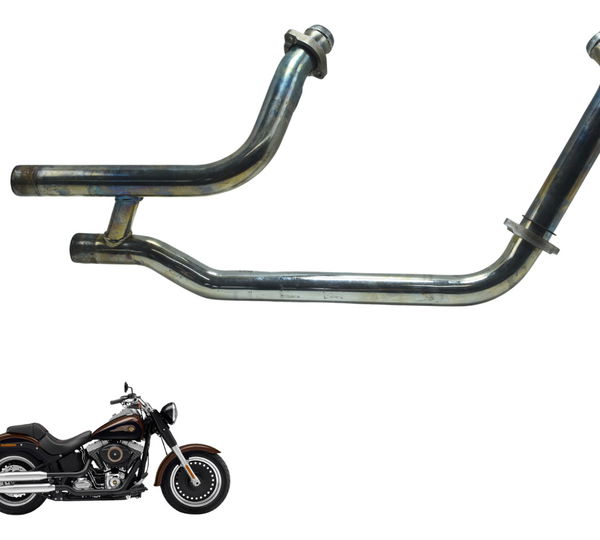 Curva Escape Harley Softail Fat Boy Flstf 11-15 Original