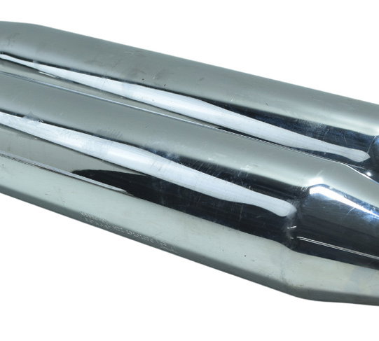 Par Ponteira Escape Detal Harley Softail Fat Boy Flstf 11-15