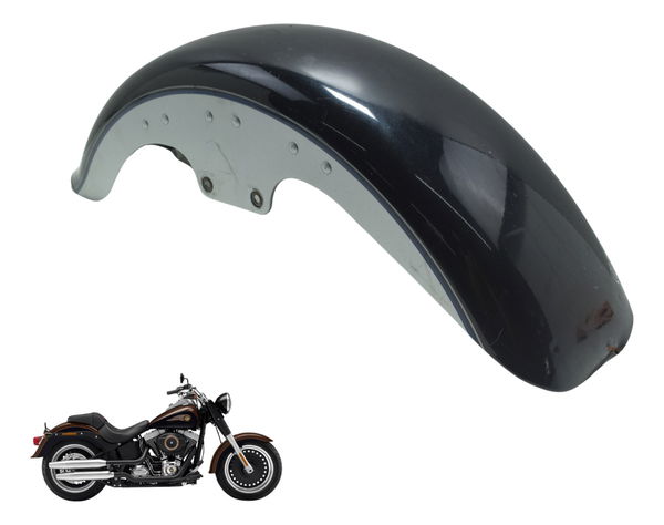 Paralama Diant C/ Detalhe Harley Softail Fat Boy Flstf 11-15