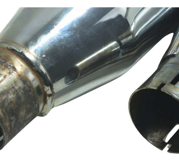 Par Ponteira Escape Detal Harley Softail Fat Boy Flstf 11-15