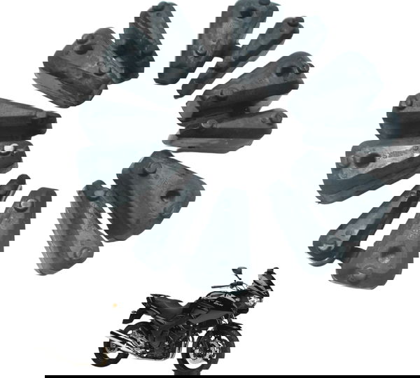 Jogo Coxim Cubo Coroa Yamaha Tdm Twin 900 02-08 Original