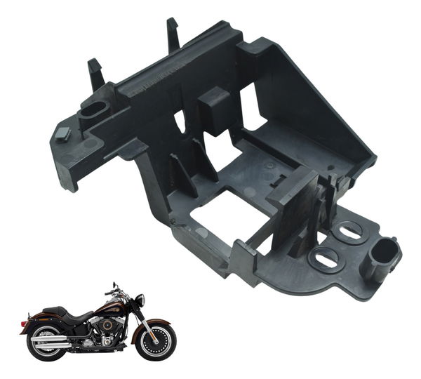 Suporte Caixa Bateria Harley Softail Fat Boy Flstf 11-15