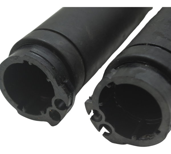 Par Manoplas Harley Softail Fat Boy Flstf 11-15 Original Preto