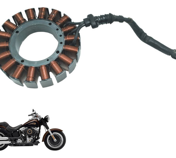 Estator Harley Softail Fat Boy Flstf 11-15 Original