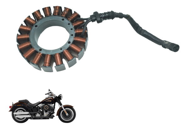 Estator Harley Softail Fat Boy Flstf 11-15 Original