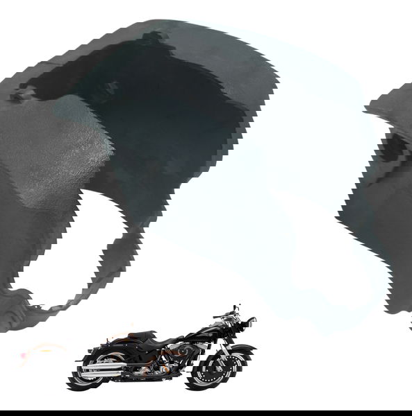 Borracha Acabamento Tanqu Harley Softail Fat Boy Flstf 11-15