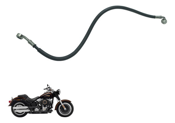 Flexível Freio Inf Tras Harley Softail Fat Boy Flstf 11-15