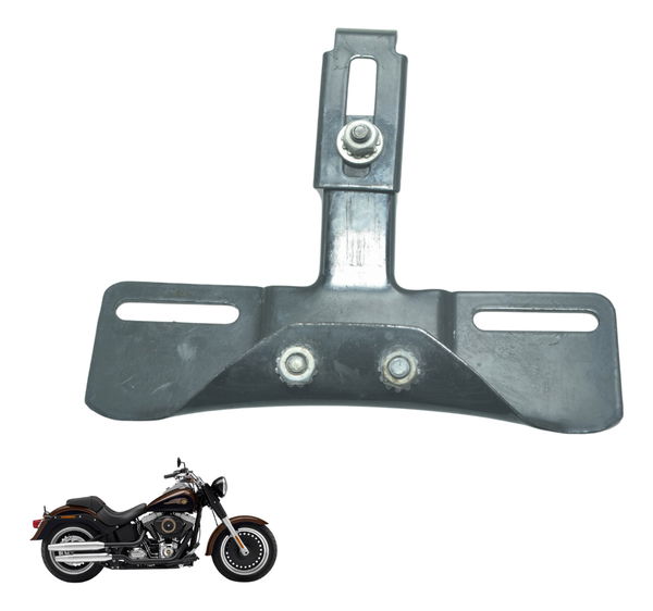 Suporte Placa Harley Softail Fat Boy Flstf 11-15 Original