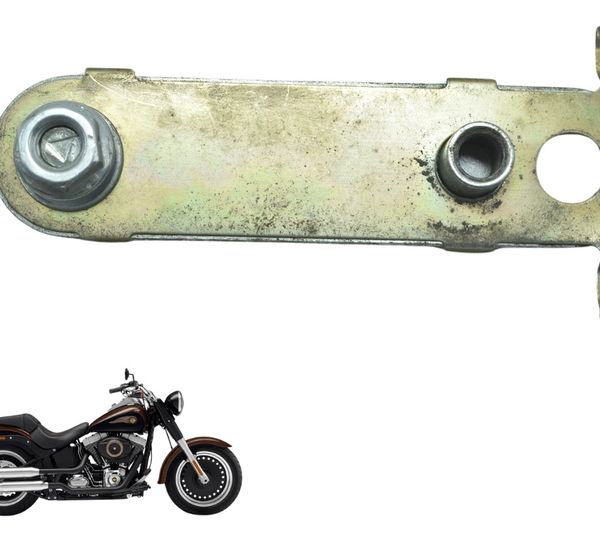 Suporte Paralama Harley Softail Fat Boy Flstf 11-15 Original Prateado