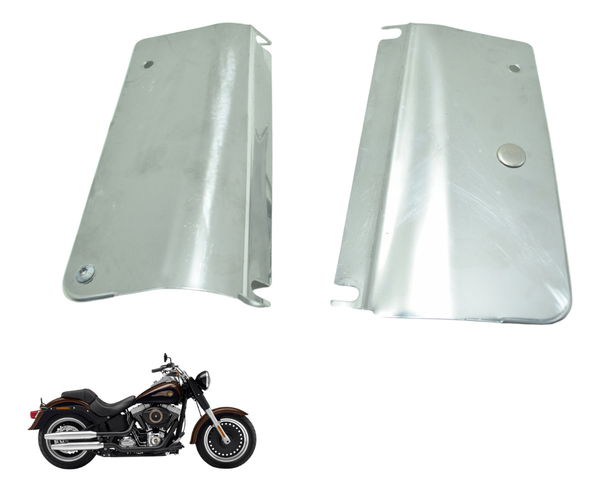 Par Acabamento Front Harley Softail Fat Boy Flstf 11-15 Orig