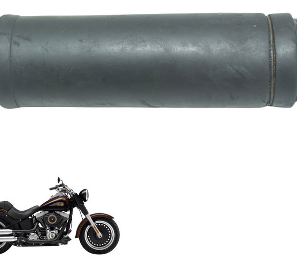 Manopla Esquerda Harley Softail Fat Boy Flstf 11-15 Original Preto