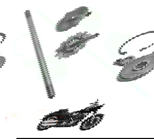 Acionador Embreagem Compl Harley Softail Fat Boy Flstf 11-15