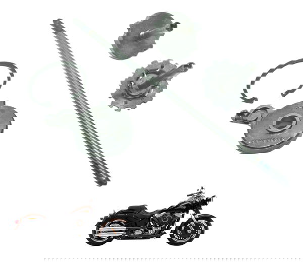 Acionador Embreagem Compl Harley Softail Fat Boy Flstf 11-15