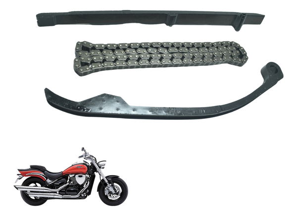 Kit Guia Tensor Corrente Comand Suzuki Boulevard M 800 05-11