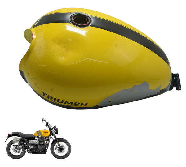 Tanque C/ Detalhes Triumph Scrambler 900 17-23 Original