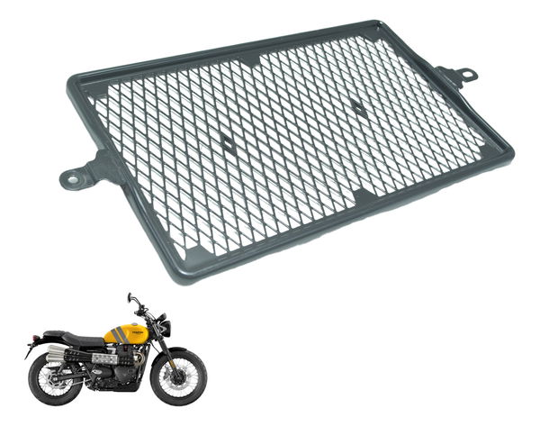 Grade Proteção Radiador Triumph Scrambler 900 17-23 Original