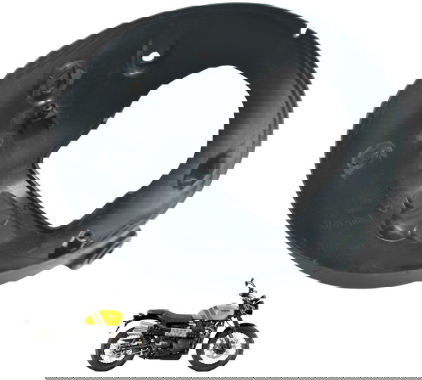 Carenagem Farol C/ Detalhes Triumph Scrambler 900 17-23 Orig Preto