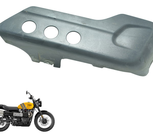 Carenagem Inferior Dir Triumph Scrambler 900 17-23 Original Preto