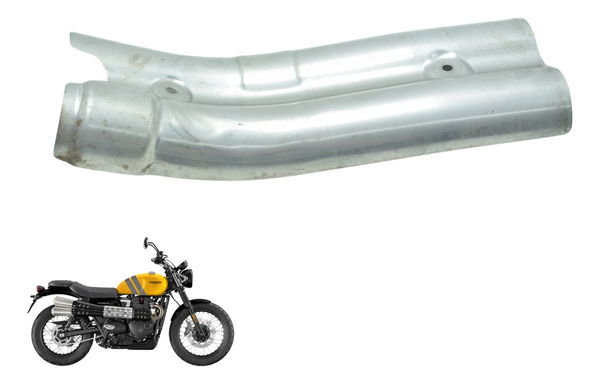 Protetor Curva Escape Inf Triumph Scrambler 900 17-23 Orig