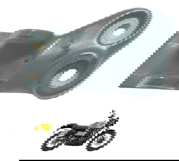 Suporte Pedaleira Diant Dir Triumph Scrambler 900 17-23 Orig