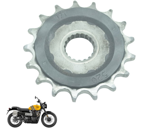 Pinhão 17 Dentes Triumph Scrambler 900 17-23 Original