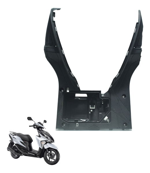 Assoalho Caixa Bateria C/avaria Honda Elite 125 18-22 Orig