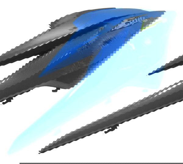 Carenagem Lateral Esq C/ Det Honda Elite 125 18-22 Original Azul