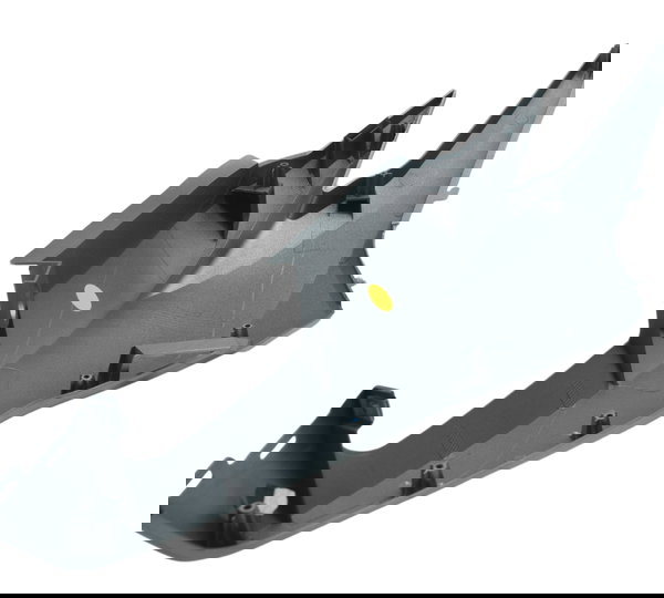 Carenagem Lateral Esquerda C/det Honda Elite 125 18-22 Orig Cinza