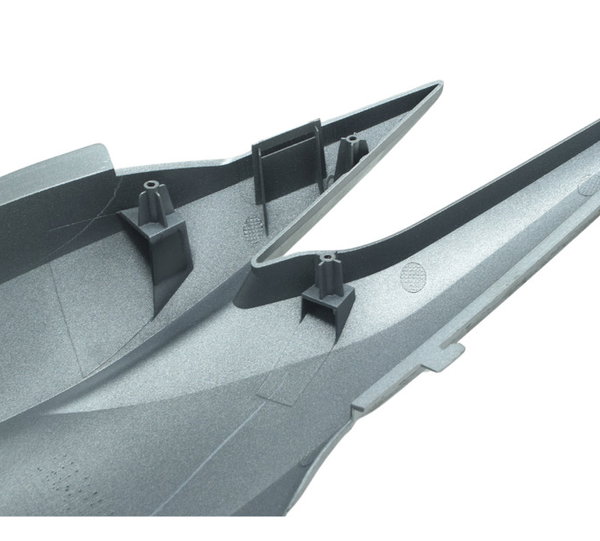 Carenagem Lateral Esquerda C/det Honda Elite 125 18-22 Orig Cinza