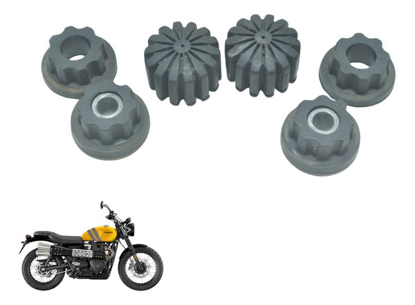 Kit Borrachas Triumph Scrambler 900 17-23 Original