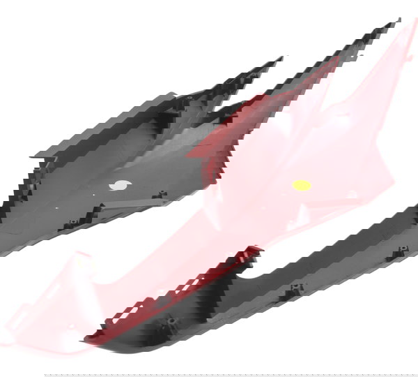 Carenagem Lateral Esq C/ Detalhes Honda Elite 125 18-22 Orig Vermelho