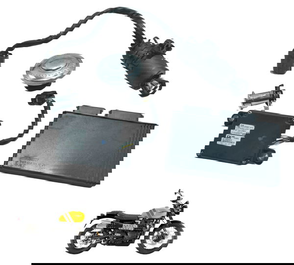 Kit Chave Ignição Modulo Triumph Scrambler 900 17-23 Orig