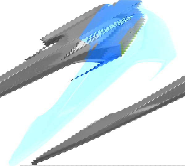 Carenagem Lateral Direita C/ Avar Honda Elite 125 18-22 Orig Azul