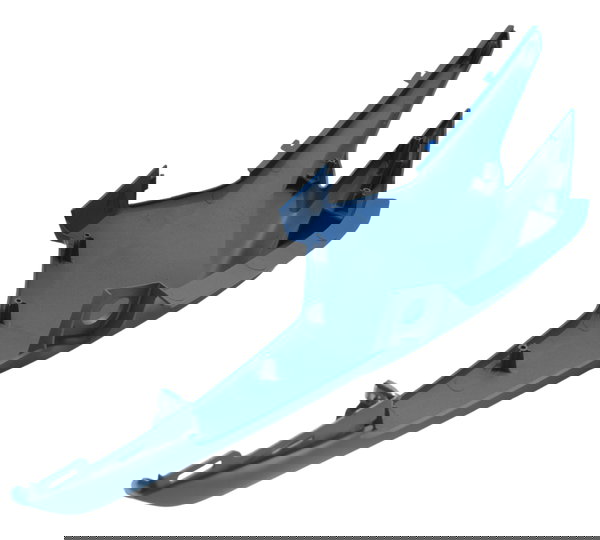 Carenagem Lateral Direita C/ Avar Honda Elite 125 18-22 Orig Azul