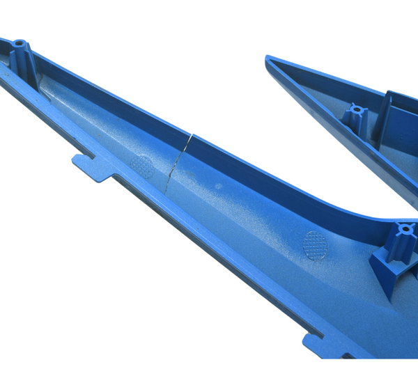 Carenagem Lateral Direita C/ Avar Honda Elite 125 18-22 Orig Azul