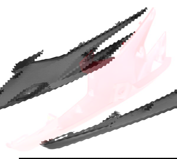 Carenagem Lateral Dir C/ Detalhes Honda Elite 125 18-22 Orig Vermelho