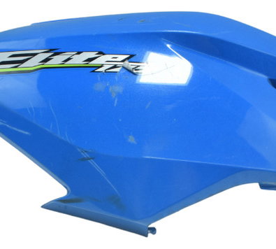 Carenagem Lateral Direita C/ Det Honda Elite 125 18-22 Orig Azul