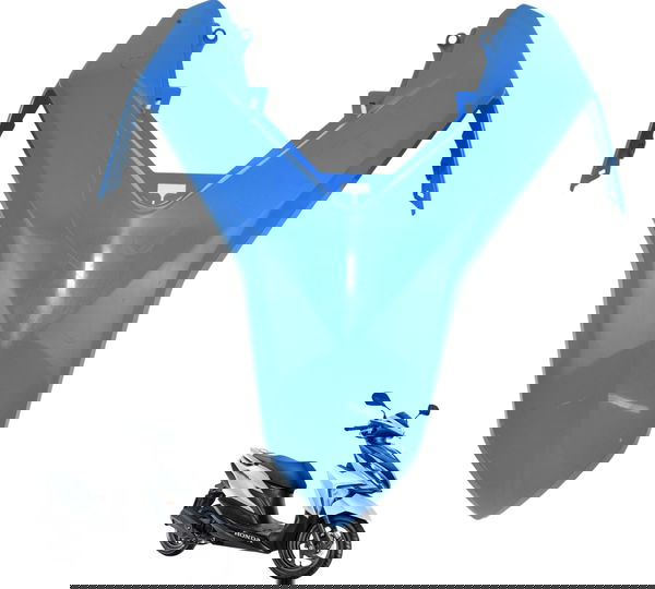 Carenagem Frontal C/ Detalhes Honda Elite 125 18-22 Original Azul