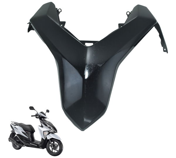 Carenagem Frontal C/ Avaria Honda Elite 125 18-22 Original Preto