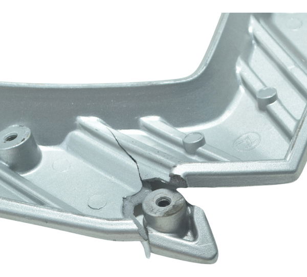 Alça Traseira C/ Avaria Honda Elite 125 18-22 Original Cinza