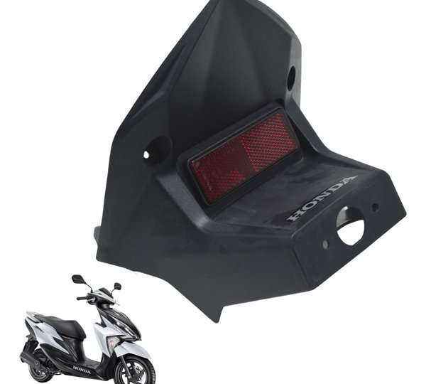 Carenagem Luz Placa Honda Elite 125 18-22 Original Preto