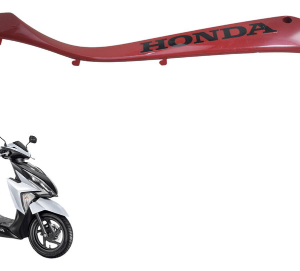 Acabamento Carenagem Lat D C/ Det Honda Elite 125 18-22 Orig Vermelho
