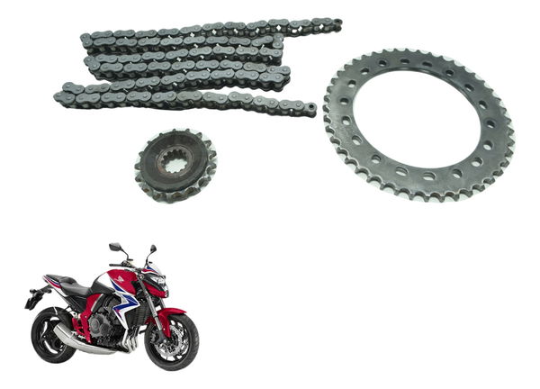 Kit Relação S/ Emenda Honda Cb 1000 R 11-16 Original